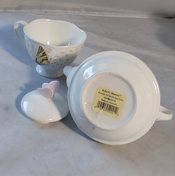 LENOX BUTTERFLY MEADOW STACKABLE TEA SET WITH CUP ONLY - Picture 5 of 5